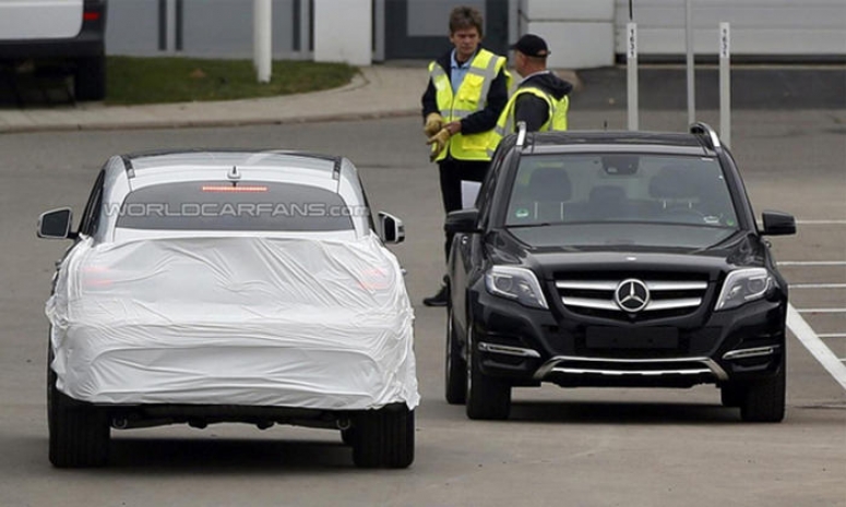 Mercedes завершает тесты конкурента BMW X6