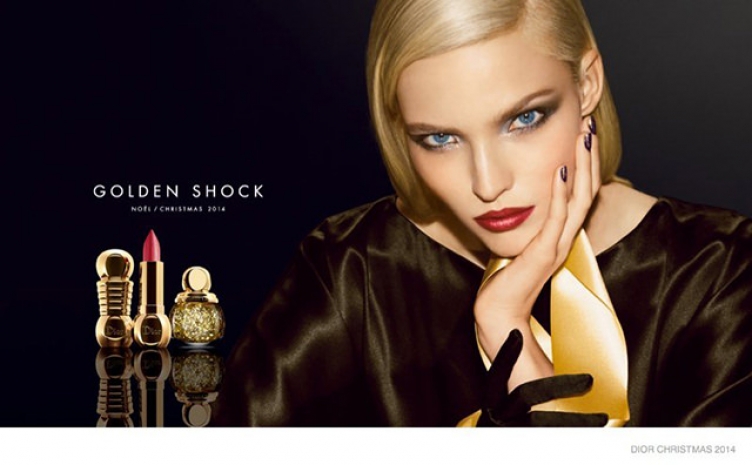 Саша Лусс в рождественской коллекции Dior: первый взгляд