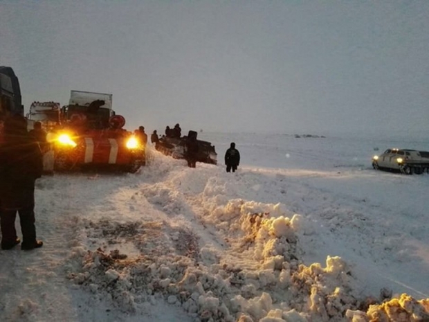 В Акмолинской области водитель въехал в АЗС