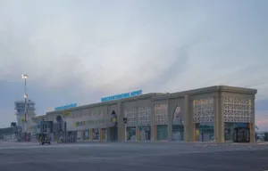 Первый регулярный рейс принял аэропорт Туркестана