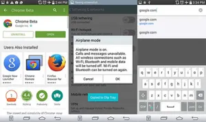 Игра с динозавром доступна в бета-версии Chrome для Android