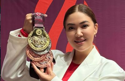 Певица Анжелика стала вице-президентом женской федерации борьбы на поясах алыш