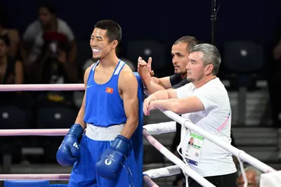 Кыргызстанский боксер Мунарбек Сеитбек уулу начал с победы на Кубке мира в Бразилии (видео)