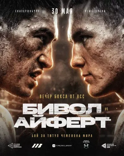 Представлен официальный постер боя Бивол vs Айферт