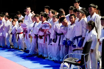 В Бишкеке стартовал чемпионат Кыргызстана по каратэ-до