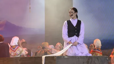 В Баку показали мюзикл «Джамиля»